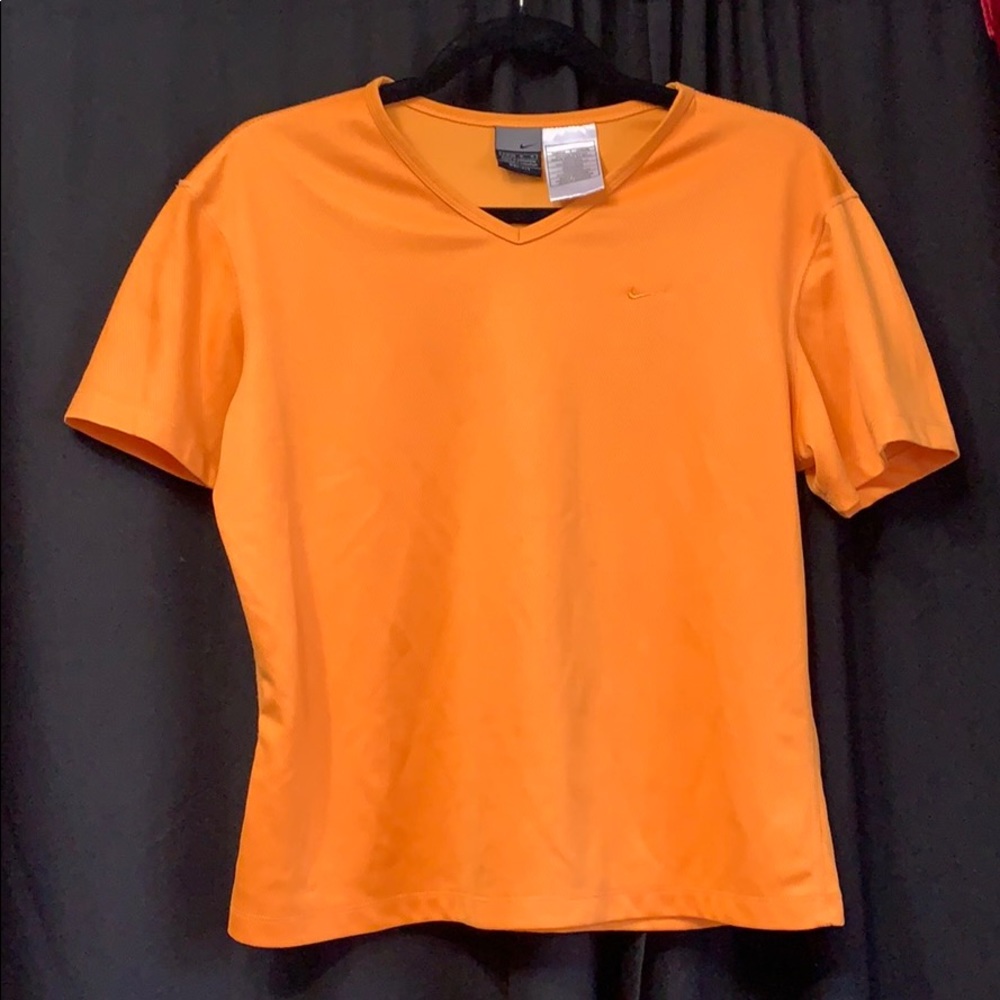 Nike Orange Workout Top